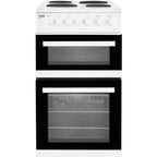 Beko EDP503W 50cm Electric Double Oven with Grill Cooker White
