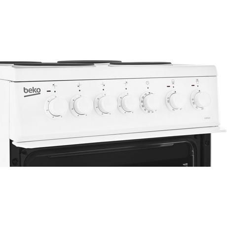 Beko EDP503W 50cm Electric Double Oven with Grill Cooker White