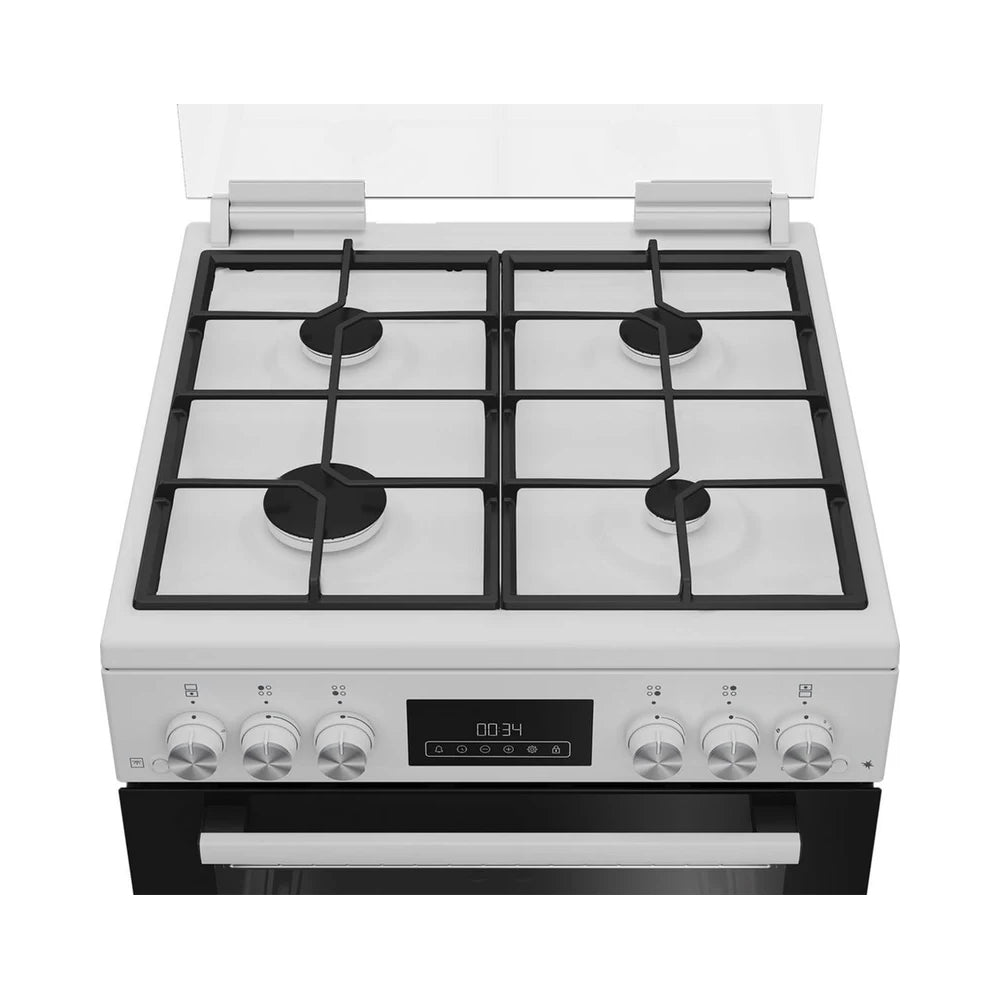 Blomberg GGRN655W 60cm Freestanding Double Oven Gas Cooker White
