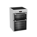 Blomberg HKN65W 60cm Electric Double Oven with Ceramic Hob White