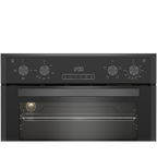 Blomberg RODN9202DX Built In Electric Double Oven Dark Steel