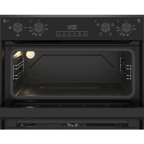 Blomberg ROTN9202DX Built In Electric Double Oven Dark Steel