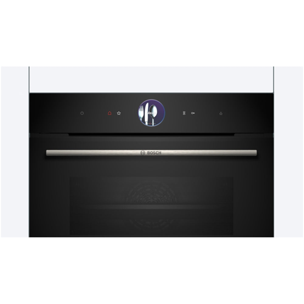 Bosch CSG7361B1 47L Series 8 Built-In Steam Combi Oven Black - A Rated