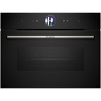 Bosch CSG7361B1 47L Series 8 Built-In Steam Combi Oven Black - A Rated
