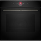 Bosch HBG7341B1B 60cm Series 8 Catalyic Electric Built in Single Oven with Air Fry Function in Black