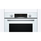 Bosch HQA534BW3B Series 4 71L Built-In Electric Single Oven White - A+ Rated