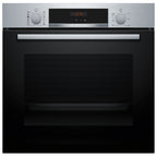 Bosch HQA574BS3B Series 4 Built In Electric Single Oven 60cm Stainless Steel