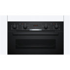 Bosch MBA533BB3B Series 4 Built-In Electric Double Oven Black - A+B Rated