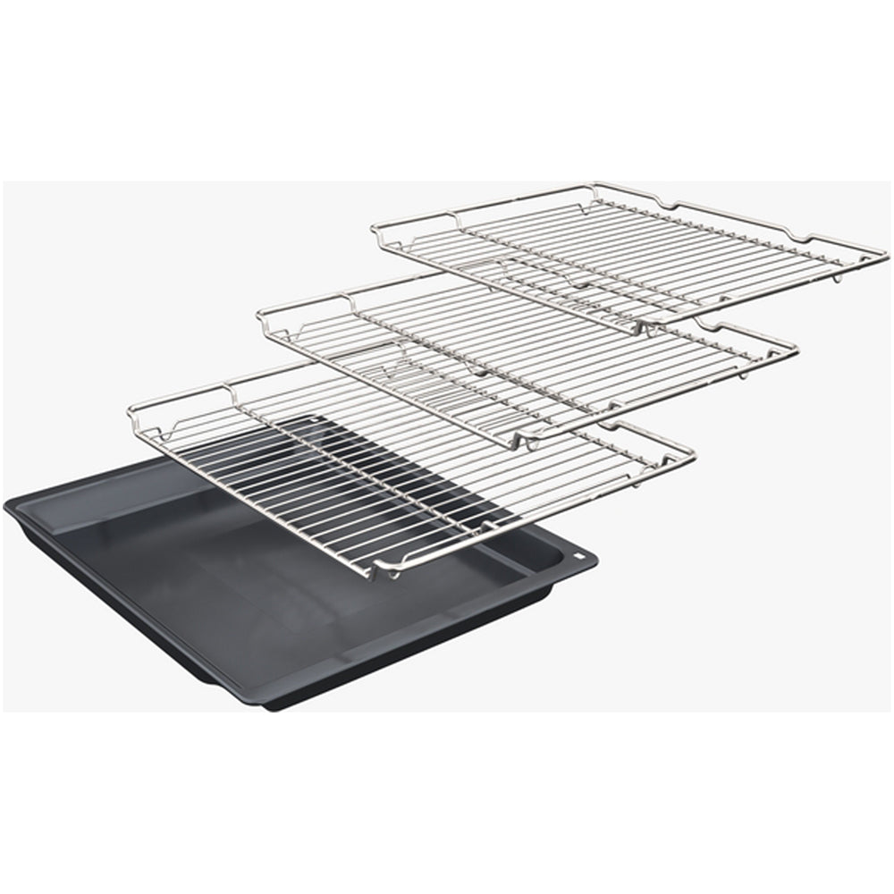 Bosch MBA533BB3B Series 4 Built-In Electric Double Oven Black - A+B Rated