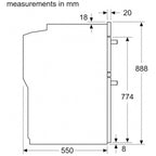 Bosch MBA578BS7B Series 6 Built-In Electric Double Oven Stainless Steel - A Rated