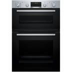 Bosch MBA578BS7B Series 6 Built-In Electric Double Oven Stainless Steel - A Rated