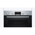 Bosch MBA578BS7B Series 6 Built-In Electric Double Oven Stainless Steel - A Rated