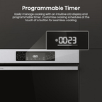 Hisense BI622AXPGUK Hi4 59.5cm Built In Electric Single Oven Stainless Steel