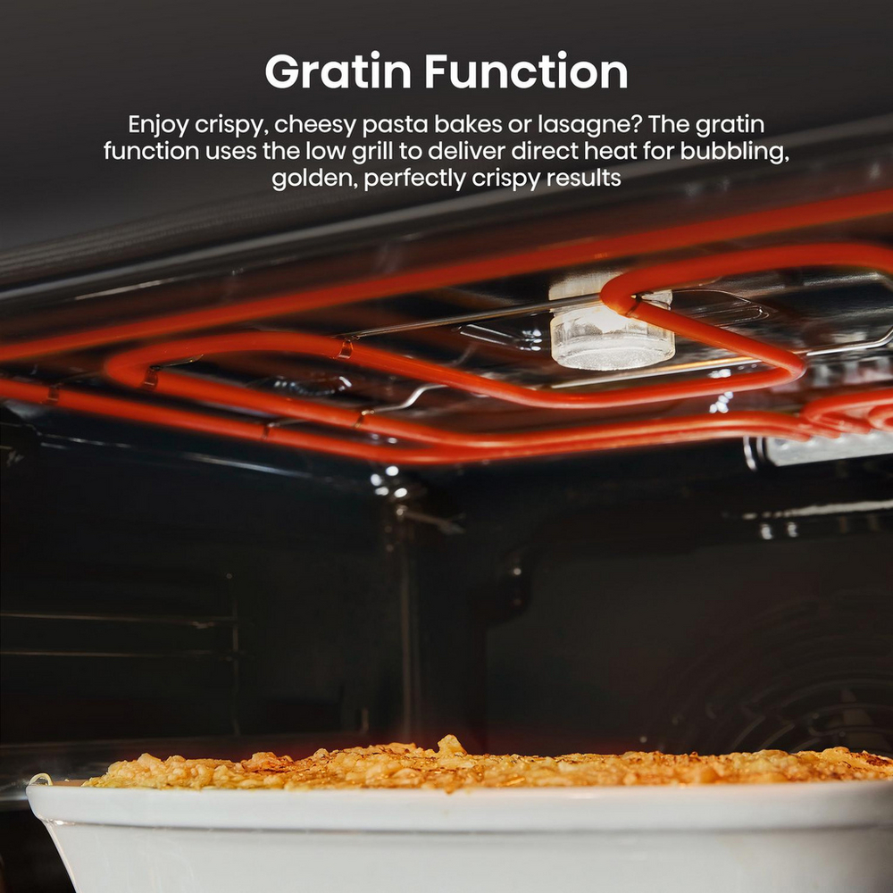 Hisense BI622AXPGUK Hi4 59.5cm Built In Electric Single Oven Stainless Steel