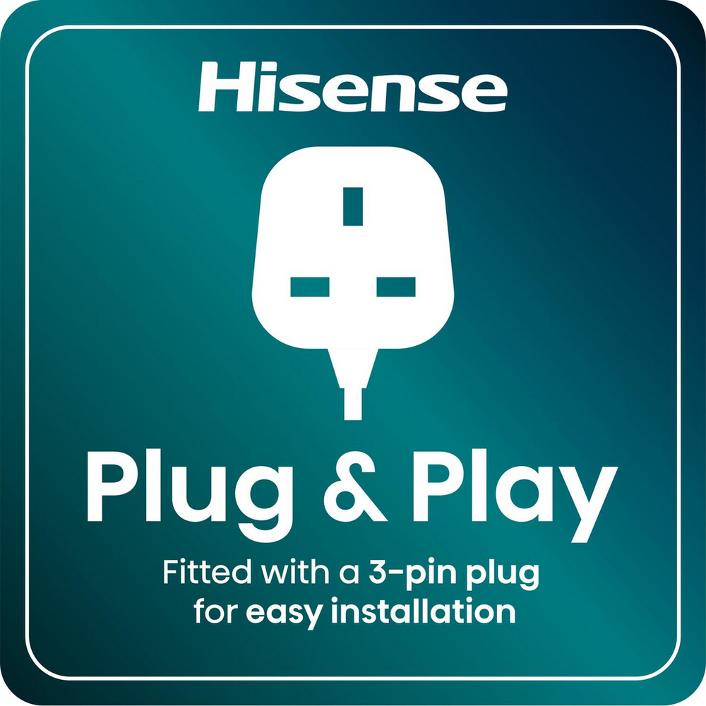 Hisense BI622AXPGUK Hi4 59.5cm Built In Electric Single Oven Stainless Steel