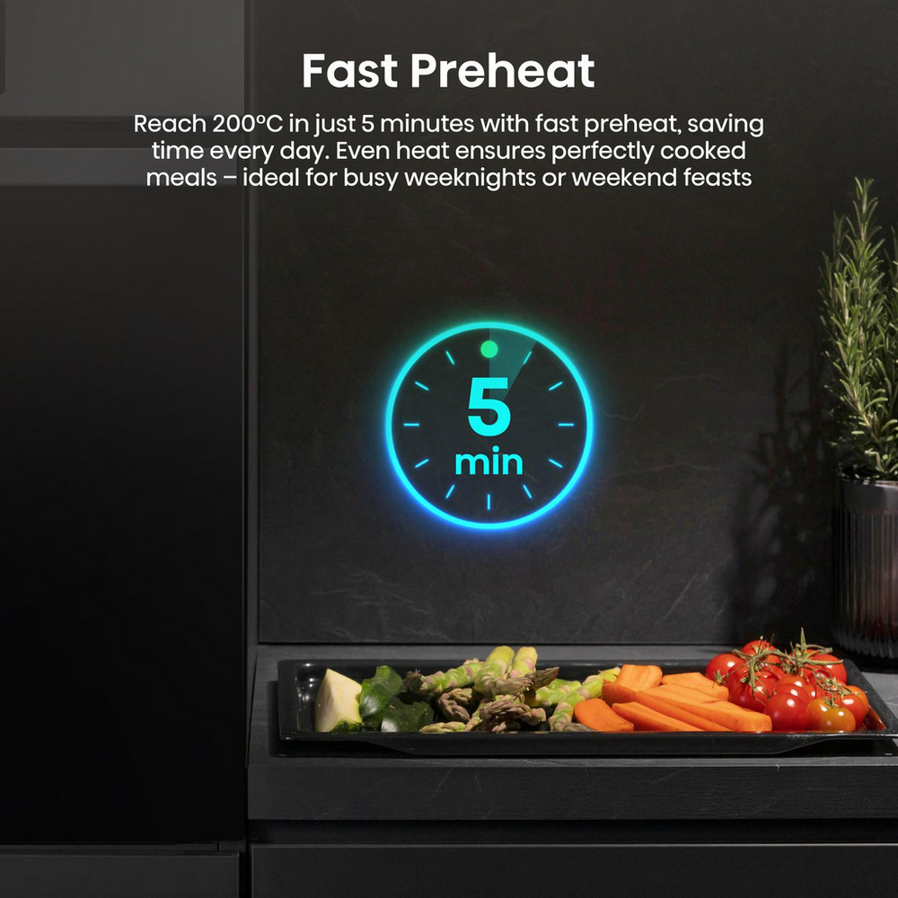 Hisense BI622AXPGUK Hi4 59.5cm Built In Electric Single Oven Stainless Steel