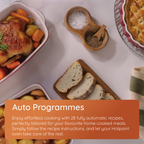 Hotpoint HO455HZBUK Class 2 Built-In Single Multifunction Oven with Multiflow and Easy Grill Black