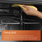 Hotpoint HO455HZBUK Class 2 Built-In Single Multifunction Oven with Multiflow and Easy Grill Black