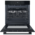 Hotpoint HO455HZBUK Class 2 Built-In Single Multifunction Oven with Multiflow and Easy Grill Black