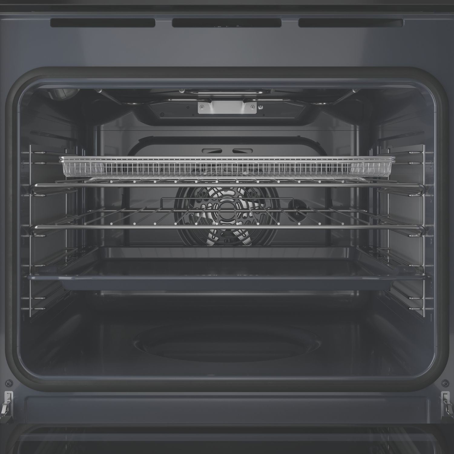 Hotpoint HO458CFBUK Class 2 Built-in Electric Single Oven with Air Fry Black