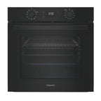 Hotpoint HO458CFBUK Class 2 Built-in Electric Single Oven with Air Fry Black