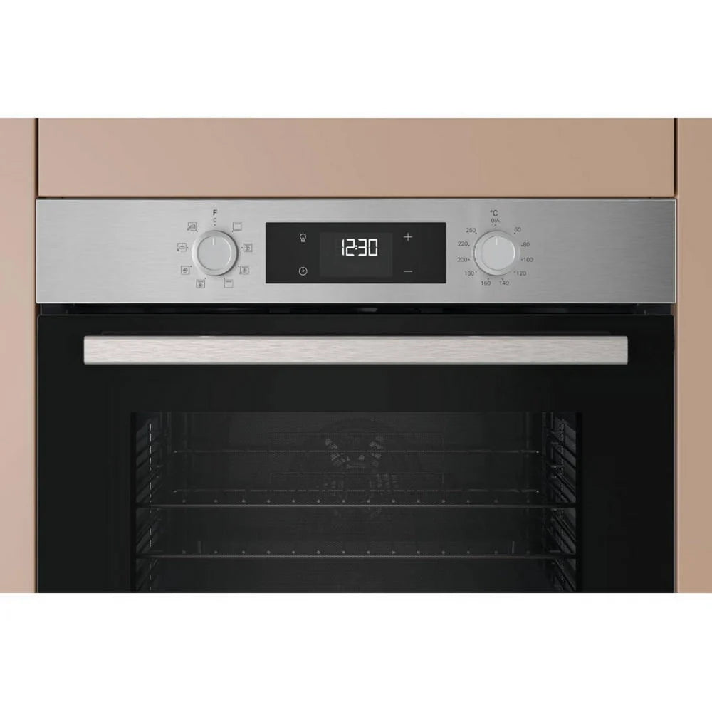 Hotpoint HOEU25CZXUK 60cm Built In Electric Single Oven Stainless Steel