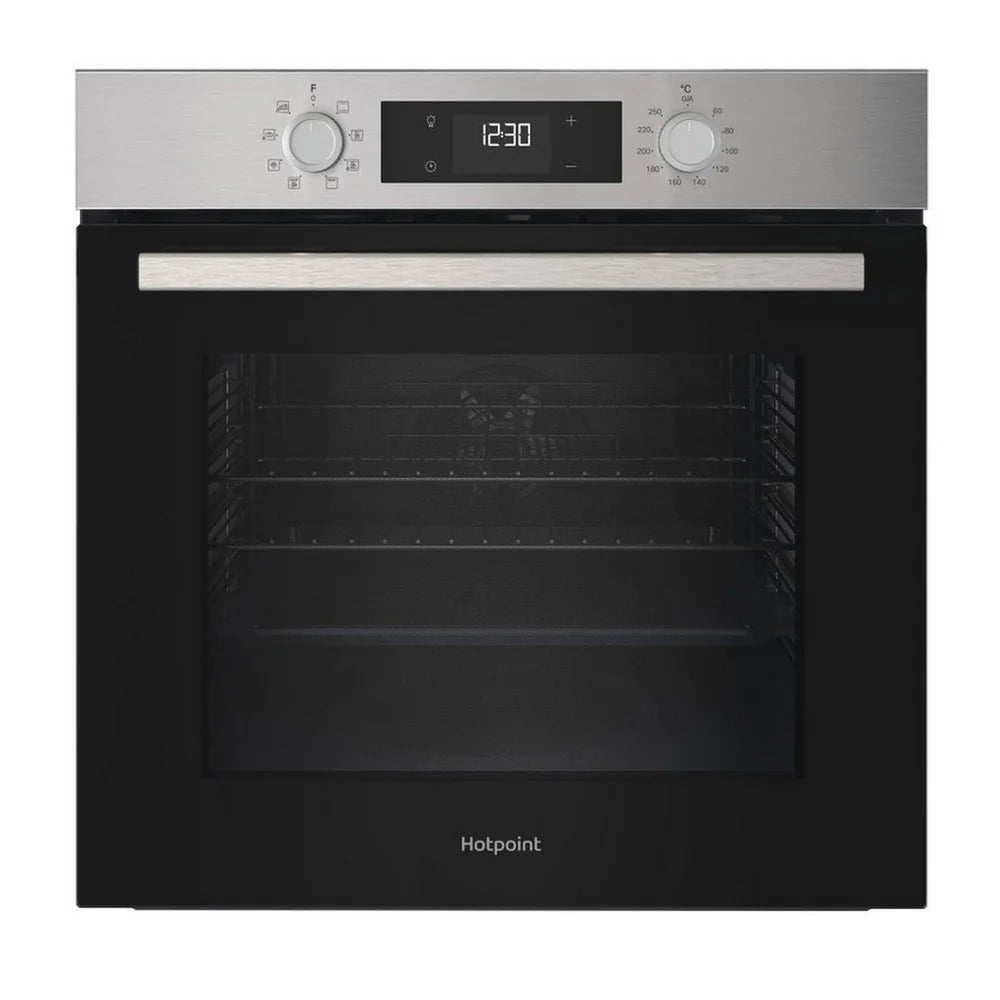 Hotpoint HOEU25CZXUK 60cm Built In Electric Single Oven Stainless Steel