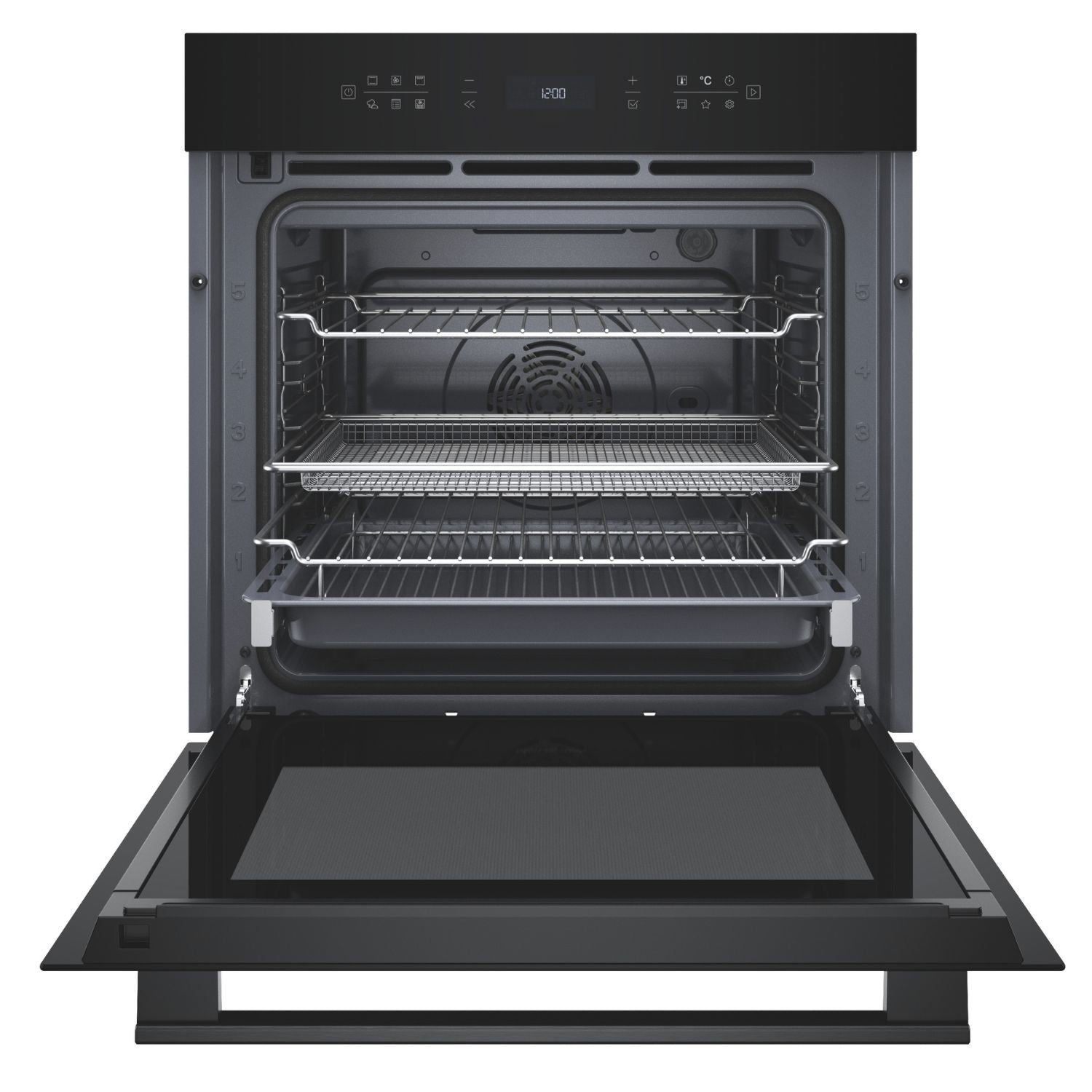 Hotpoint HOI68PT1SBUK Class 6 Electric Single Oven with Air Fry and DualClean Black