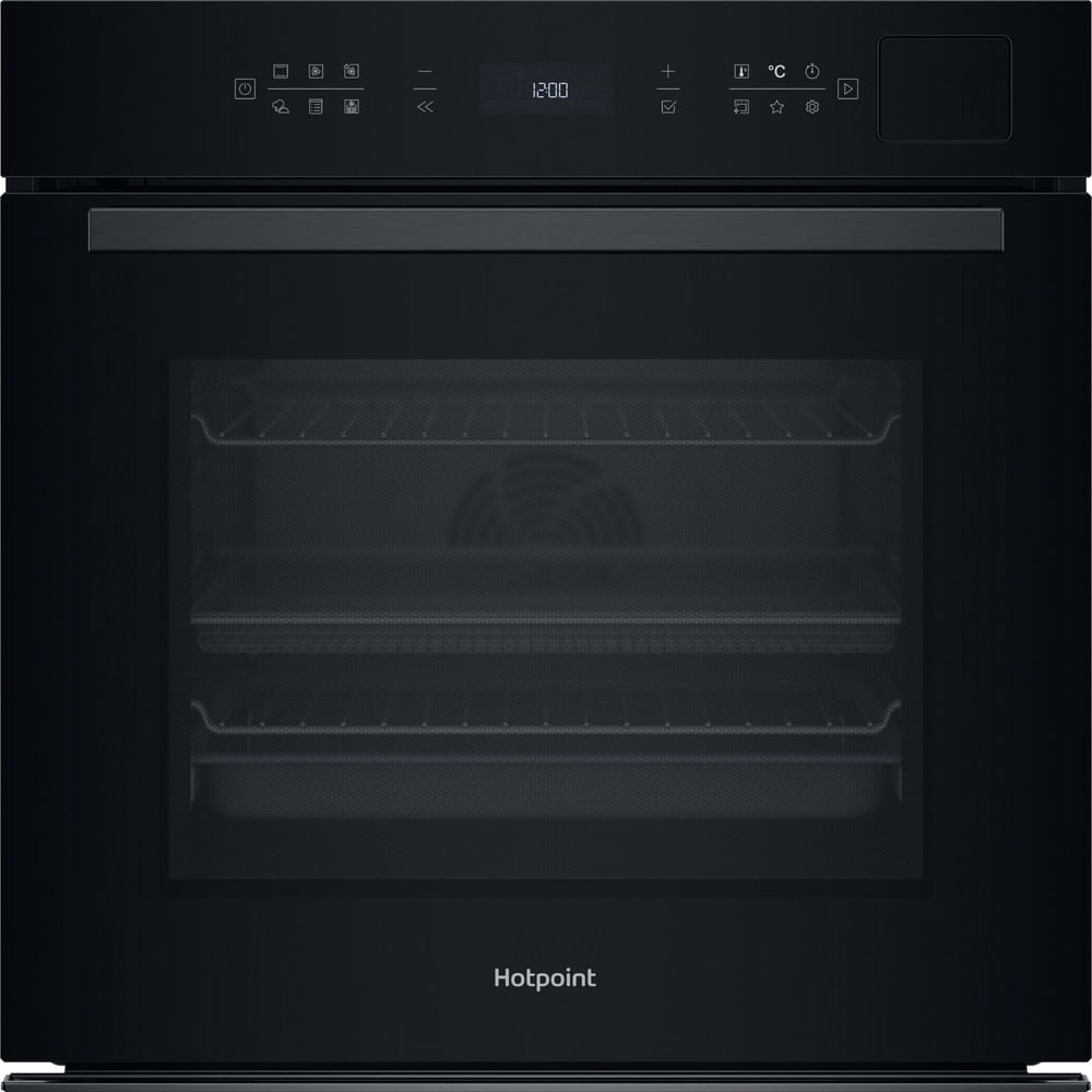 Hotpoint HOI6A8PT1SBUK Class 6 Built-In Electric Single Oven With Pyrolytic Cleaning Black