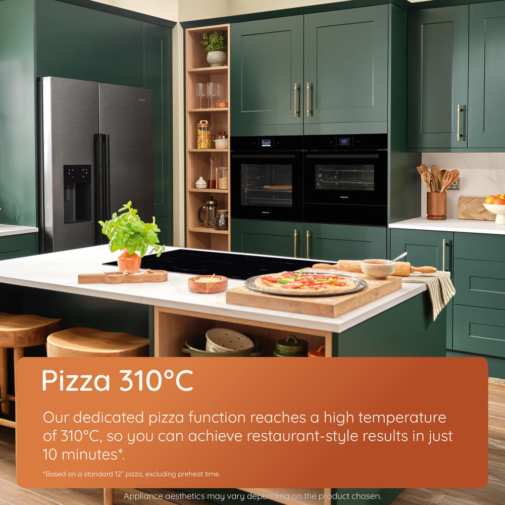 Hotpoint HOI6A8PT1SBUK Class 6 Built-In Electric Single Oven With Pyrolytic Cleaning Black