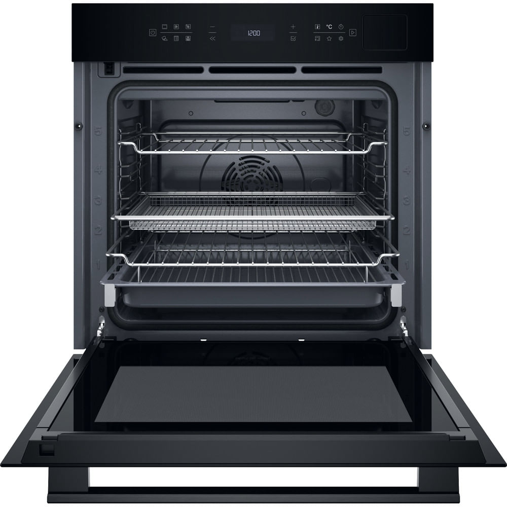 Hotpoint HOI6A8PT1SBUK Class 6 Built-In Electric Single Oven With Pyrolytic Cleaning Black