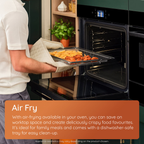 Hotpoint HOI6A8PT1SBUK Class 6 Built-In Electric Single Oven With Pyrolytic Cleaning Black