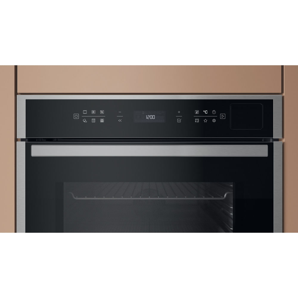 Hotpoint HOI6A8PT1SXUK Class 6 Built-In Electric Single Oven With Pyrolytic Cleaning Stainless Steel