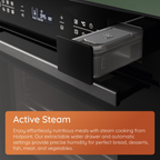 Hotpoint HOI6A8PT1SXUK Class 6 Built-In Electric Single Oven With Pyrolytic Cleaning Stainless Steel