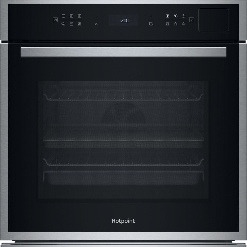 Hotpoint HOI6A8PT1SXUK Class 6 Built-In Electric Single Oven With Pyrolytic Cleaning Stainless Steel