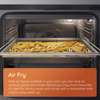 Hotpoint HOI98PT2SBUK Class 8 ActiveMultiflow Electric Single Fan Oven with Air Fry Black