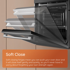 Hotpoint HOI98PT2SBUK Class 8 ActiveMultiflow Electric Single Fan Oven with Air Fry Black