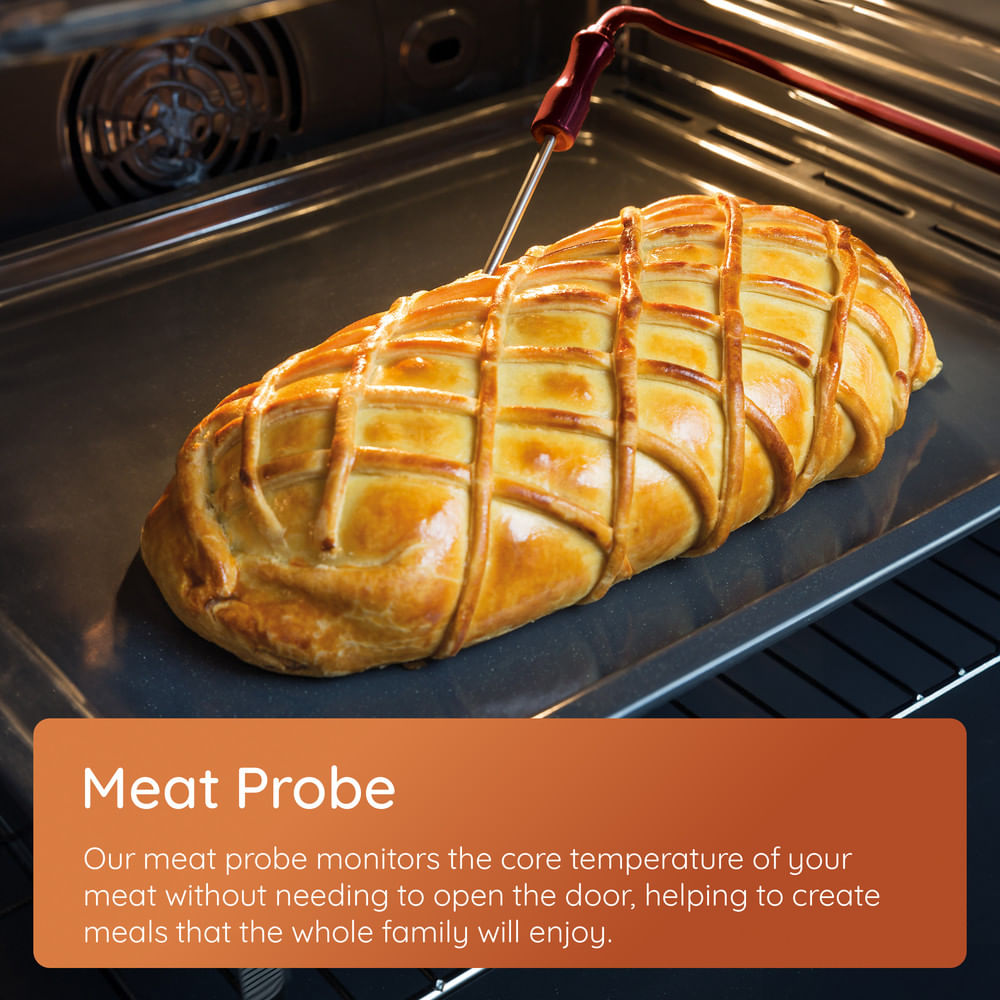 Hotpoint HOI98PT2SBUK Class 8 ActiveMultiflow Electric Single Fan Oven with Air Fry Black