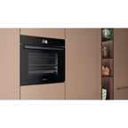 Hotpoint HOI98PT2SBUK Class 8 ActiveMultiflow Electric Single Fan Oven with Air Fry Black