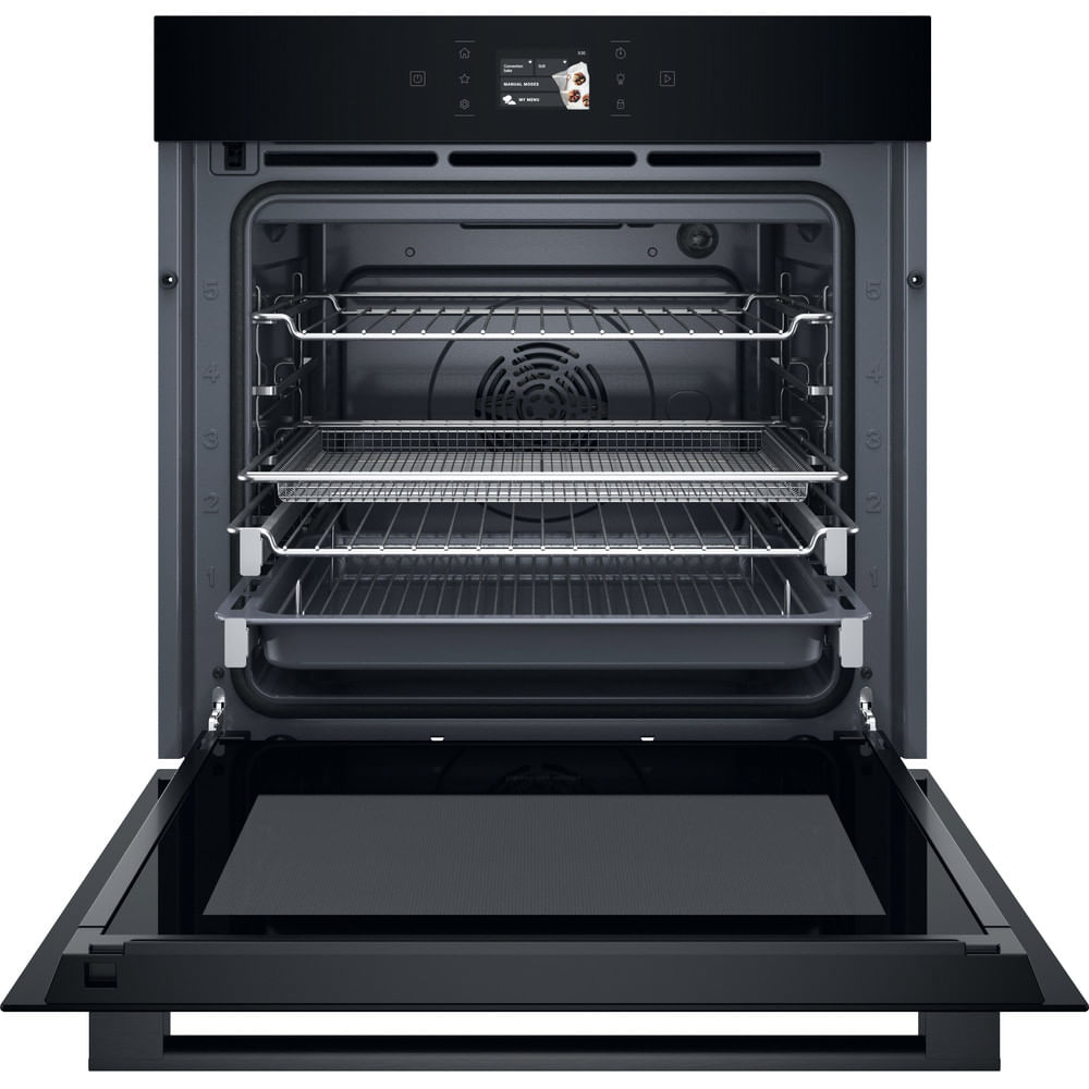 Hotpoint HOI98PT2SBUK Class 8 ActiveMultiflow Electric Single Fan Oven with Air Fry Black