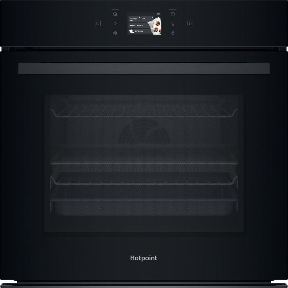 Hotpoint HOI98PT2SBUK Class 8 ActiveMultiflow Electric Single Fan Oven with Air Fry Black