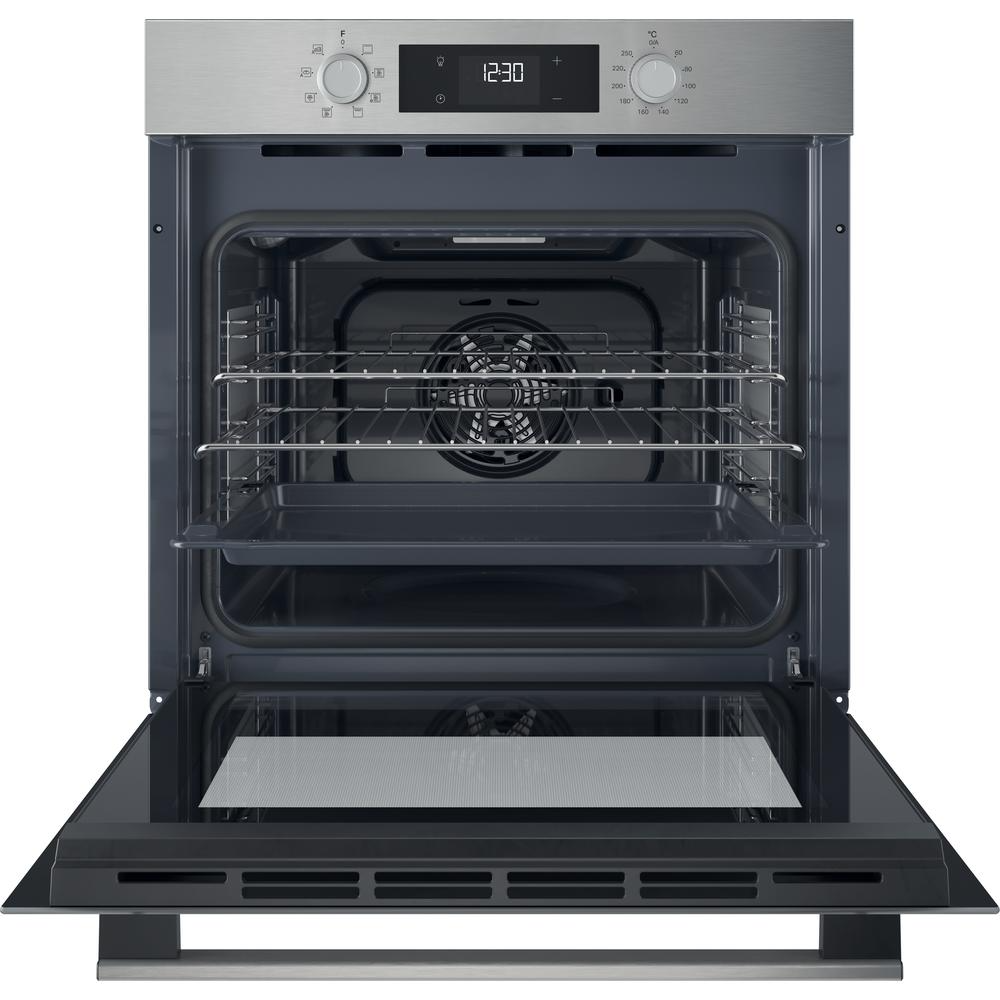 Hotpoint HOM255CXUK Class 2 Multiflow Built-In Electric Single Oven Stainless Steel