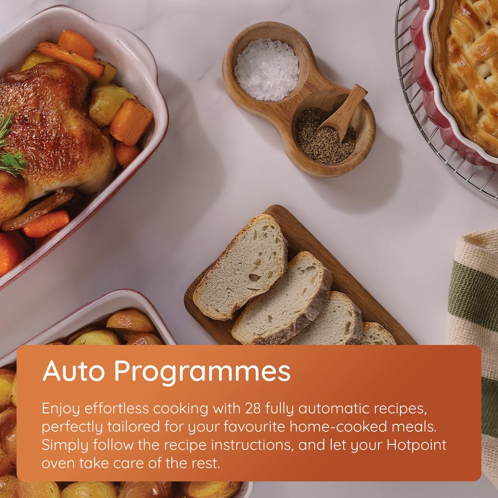 Hotpoint HOM255CXUK Class 2 Multiflow Built-In Electric Single Oven Stainless Steel