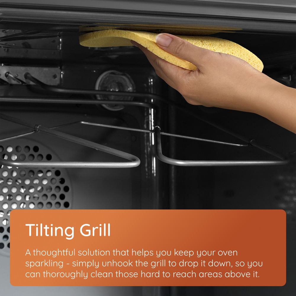 Hotpoint HOM258HXUK Class 2 Multiflow Built-In Electric Single Oven Stainless Steel