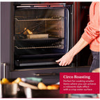 NEFF B1DCC0AK3B N30 71L Built-In Electric Single Oven Black - A+ Rated