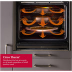 NEFF B1DCC0AK3B N30 71L Built-In Electric Single Oven Black - A+ Rated