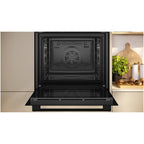 NEFF B1DCC0AK3B N30 71L Built-In Electric Single Oven Black - A+ Rated