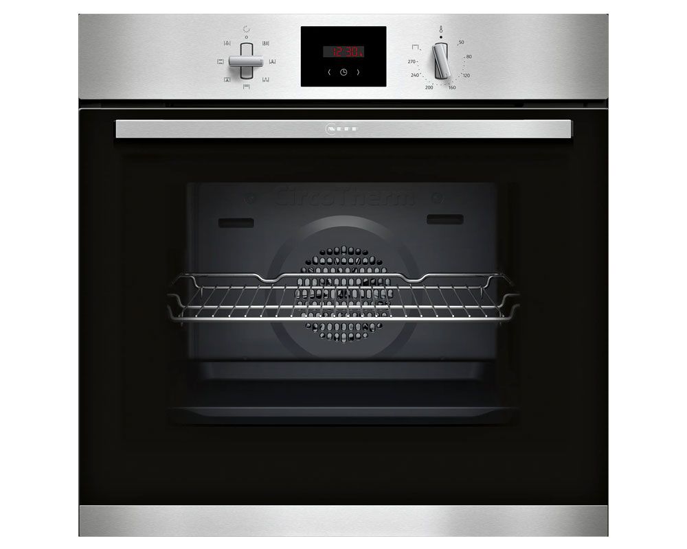 Neff B1GCC0AN0B N30 Built-in Electric Single Oven Stainless Steel