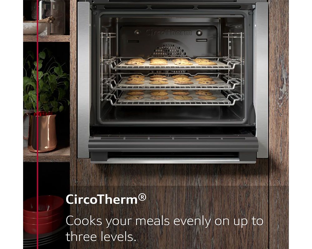 Neff B1GCC0AN0B N30 Built-in Electric Single Oven Stainless Steel