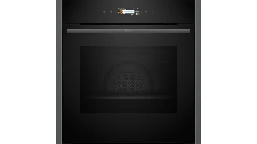Neff B24CR31G0B N70 Built-in Electric Single Oven Graphite Grey